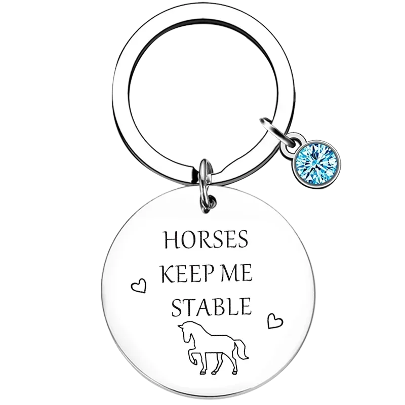 Horse Keychain Horse Lover Gift trainer Horses Rider Horse Riding Instructors Keyrings