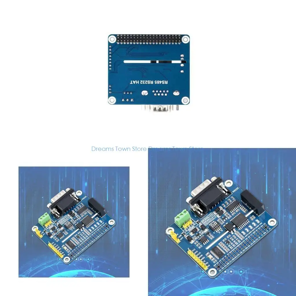 

HX6A Industrial Serial Port Expansion Board Supporting Automatic Communication Modes