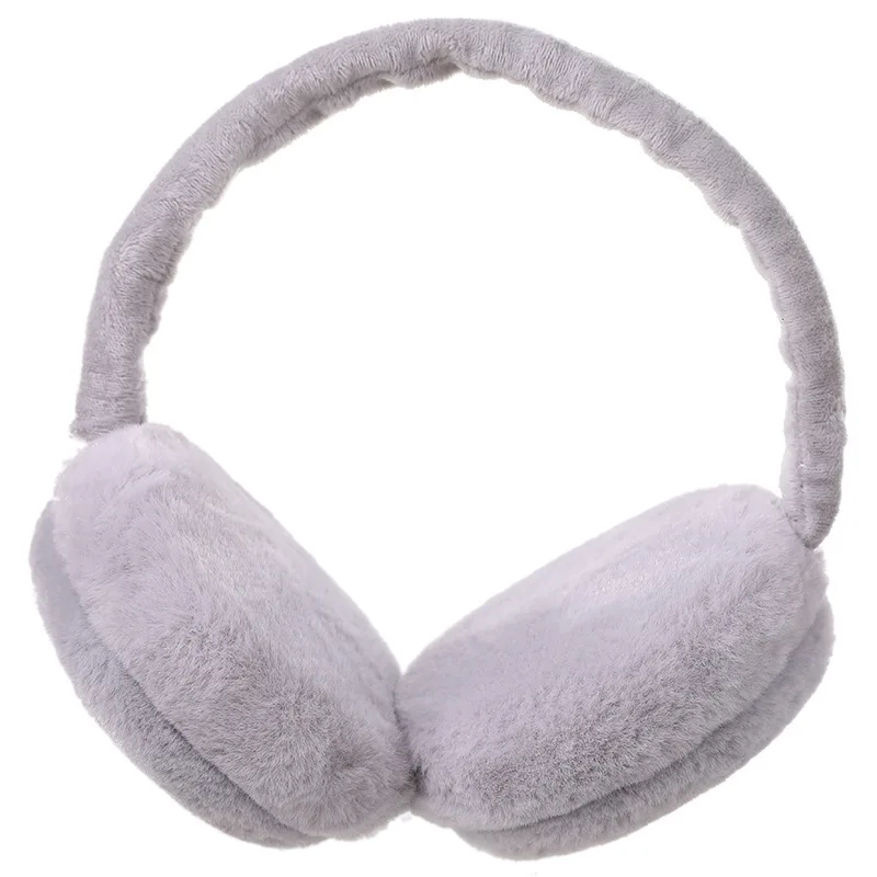 Warm Earmuffs Plus Windproof Ear Protectors Portable Folding Winter Ladies Cute Solid Color Cold-proof Antifreeze Orejeras 귀마개