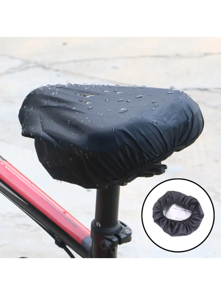 1 Pc Bike Seat Cushion Protective Covers Elasticity Washable Reusable Waterproof Rain Proof Cover Bicycle