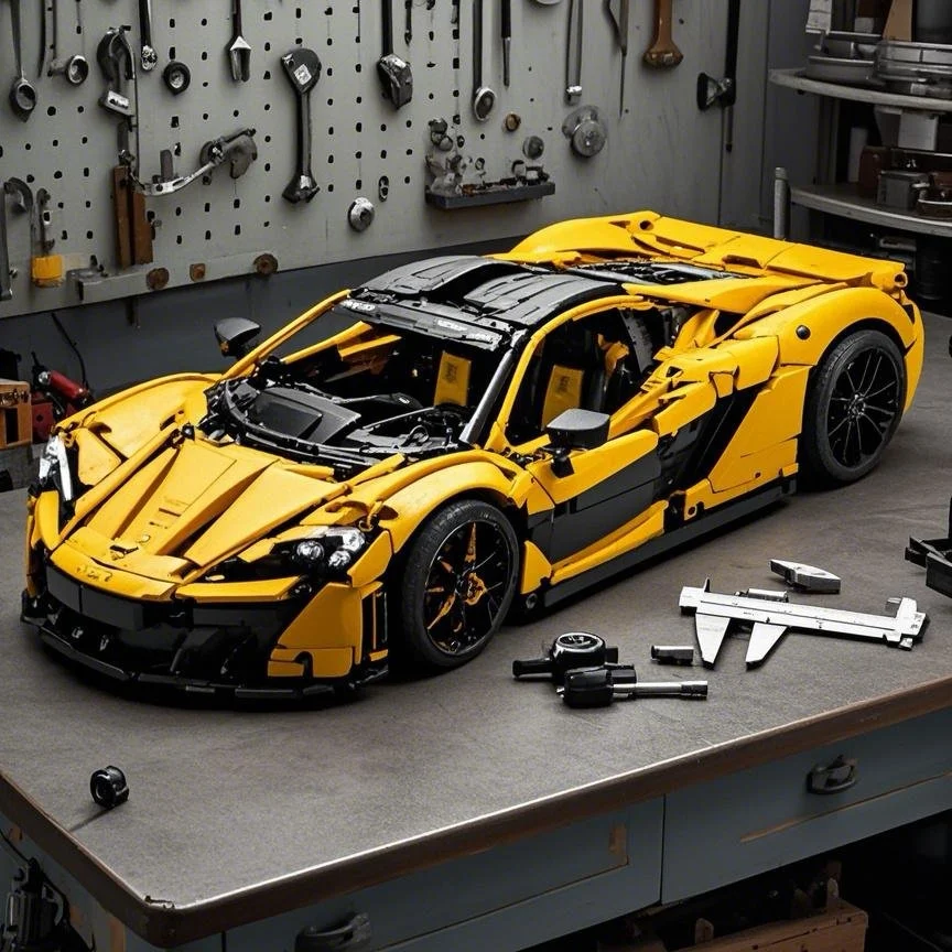 

Лидер продаж, совместимые с LEGO 10613, гоночный автомобиль, строительные блоки, совместимые с Tecnich 1:8 RC W16, кирпичи для детей, игрушечные кирпичи