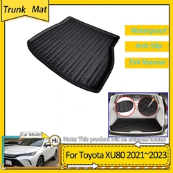 Car Trunk Mat For Toyota Harrier Venza XU80 MK4 2021 2022 2023 Accessories Cargo Boot Pad Protective EVA Waterproof Carpet Liner
