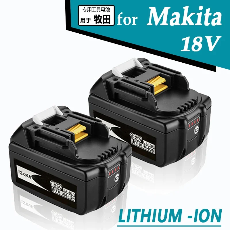 100% BL1860 6AH Makita 18V Battery Power Tools Li-ion Replacement LXT BL1850 BL1840 for 18 V Screwdriver with BMS TPCELL 18V