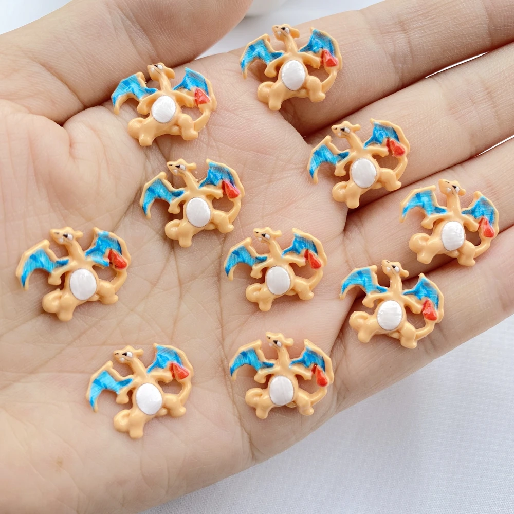 20Pcs nuova resina Cartoon Dinosaur Series cabochon con retro piatto Scrapbooking gioielli fai da te accessori per la decorazione artigianale