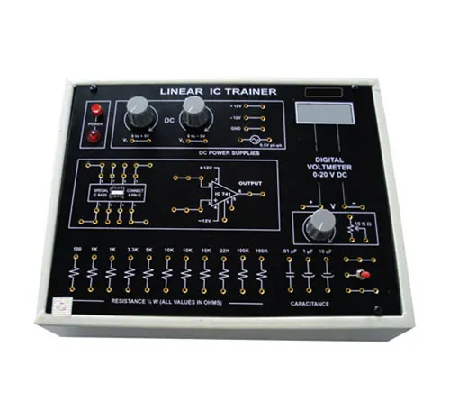 

ЛИНЕЙНЫЙ IC-тренажер-это функциональная схема IC с входной точкой, напечатанная на плате предметы физической лаборатории для лабораторных принадлежностей