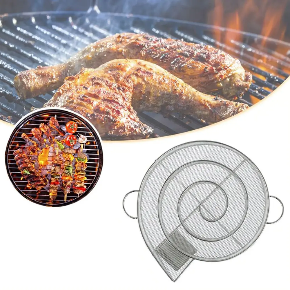 Barbecue Smoker Tray Stainless Steel Cold Smoke Generator For Outdoor Grill Wood Chip Infuser Portable Meat Smoking Equipment