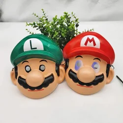 Super Mario Bros Máscaras Cosplay para Crianças, Tema do Jogo, Adereços Performance, Decoração, Anime Periférico, Brinquedos de Aniversário, Presentes, Novo