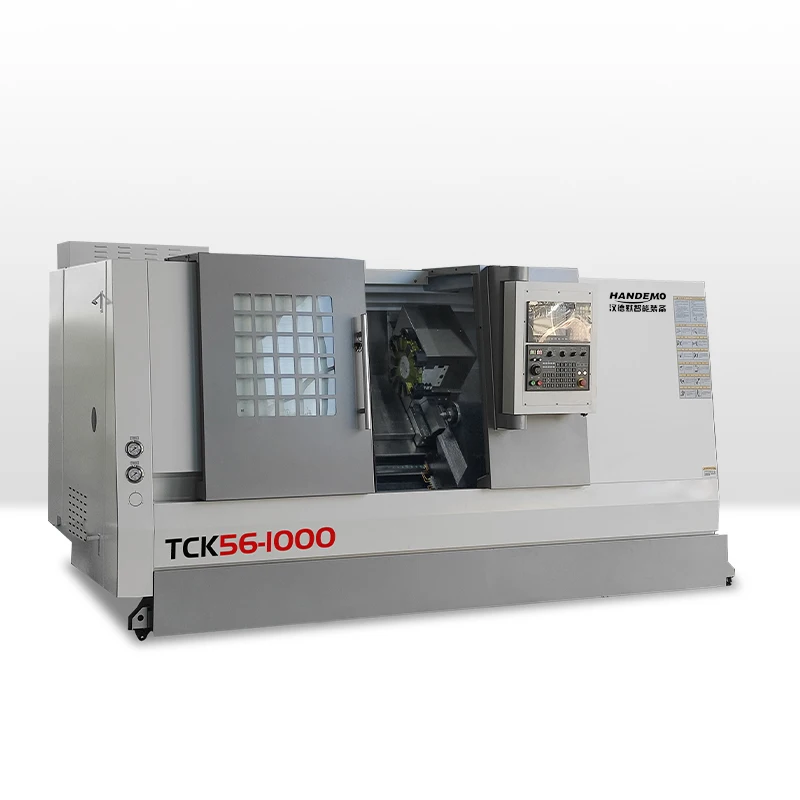 Mini Metal Horizontal NC Lathe With High Speed and Small Turning Center TCK56-1000