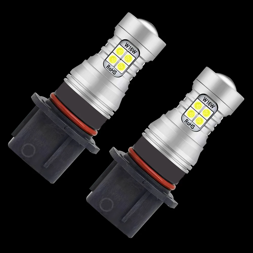 2pcs LED Daytime Running Light DRL Bulb Lamp P13W Canbus Error Free For Suzuki  Swift mk5 2017-2020 Vitara Ignis 3 2016-2020