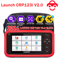 Launch CRP123I V2.0 crp123i crp123 i v2.0 Four System Car Diagnostic Tool with 7 Resets 2024 New OBD2 Code Reader PK CRP123X