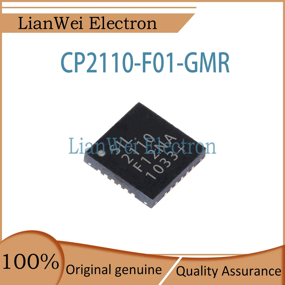 (1-10 Piece)100% New 2110 CP2110-F01-GMR CP2110 IC Chipset QFN-24