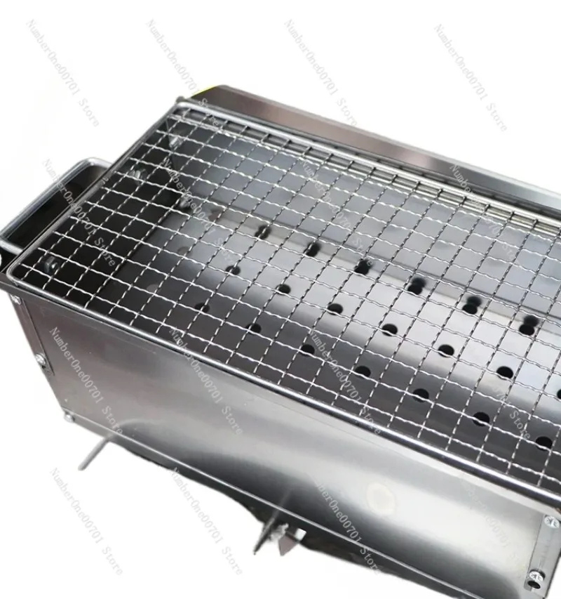 Household Charcoal Barbecue Grill Non-Outdoor Charcoal Flue-Cured Tobacco Barbecue Oven Outdoor Kebabs Stove Utensils