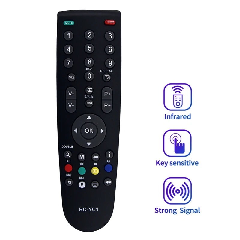 جهاز التحكم عن بعد للتلفزيون SCLS RC-YC1 يحل محل أجزاء التلفزيون الذكي Grundig