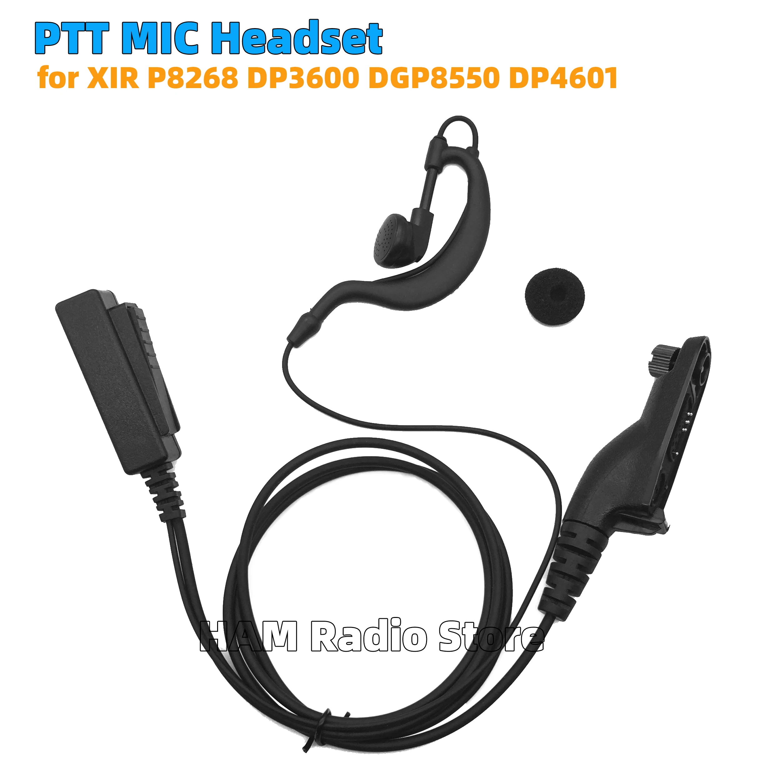 Headset Walkie Talkie Ear-hang Untuk Motorola DGP8550e P8268 DP4801e DP4800e MTP6550 DP3401 DP3600 APX2000 APX6000 Radio Earpiece