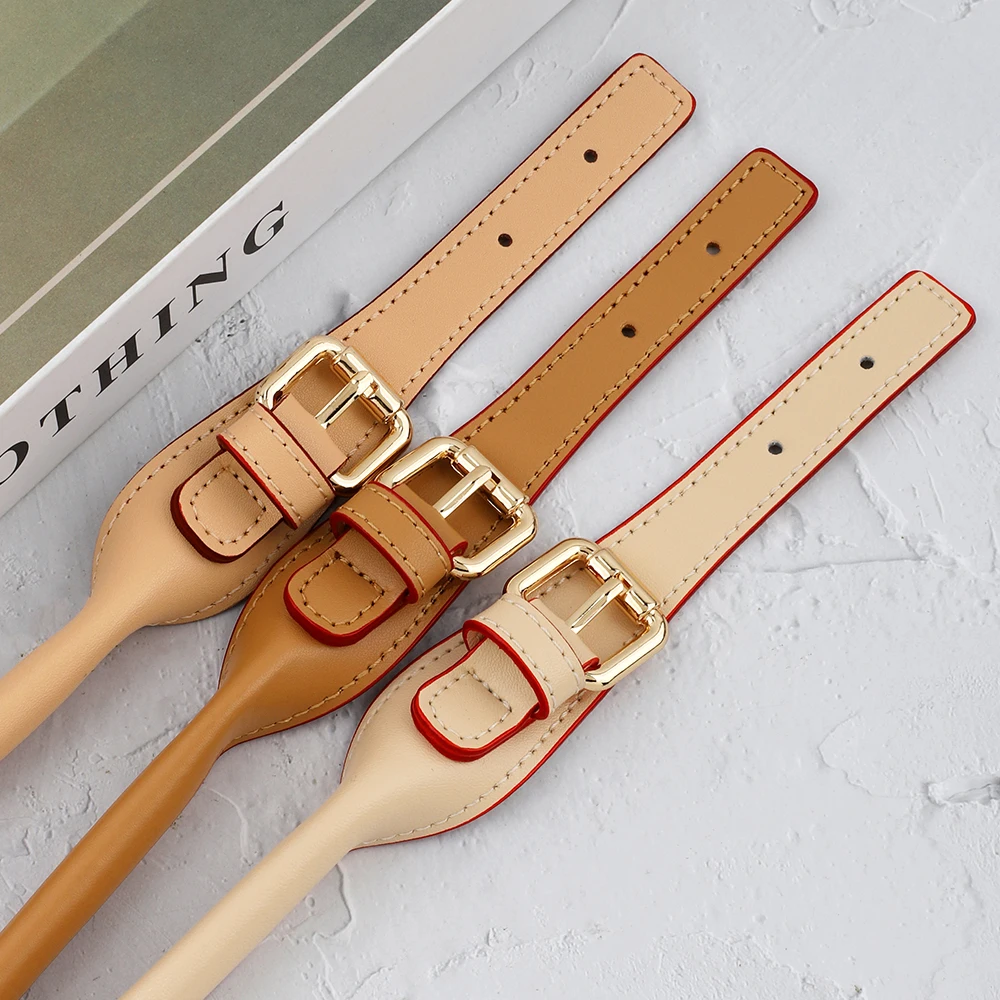 Leather Handbag Strap Adjustable Replacement Handles for Women Tote Bag Straps Crossbody DIY Making Bags Accessories 42-45cm