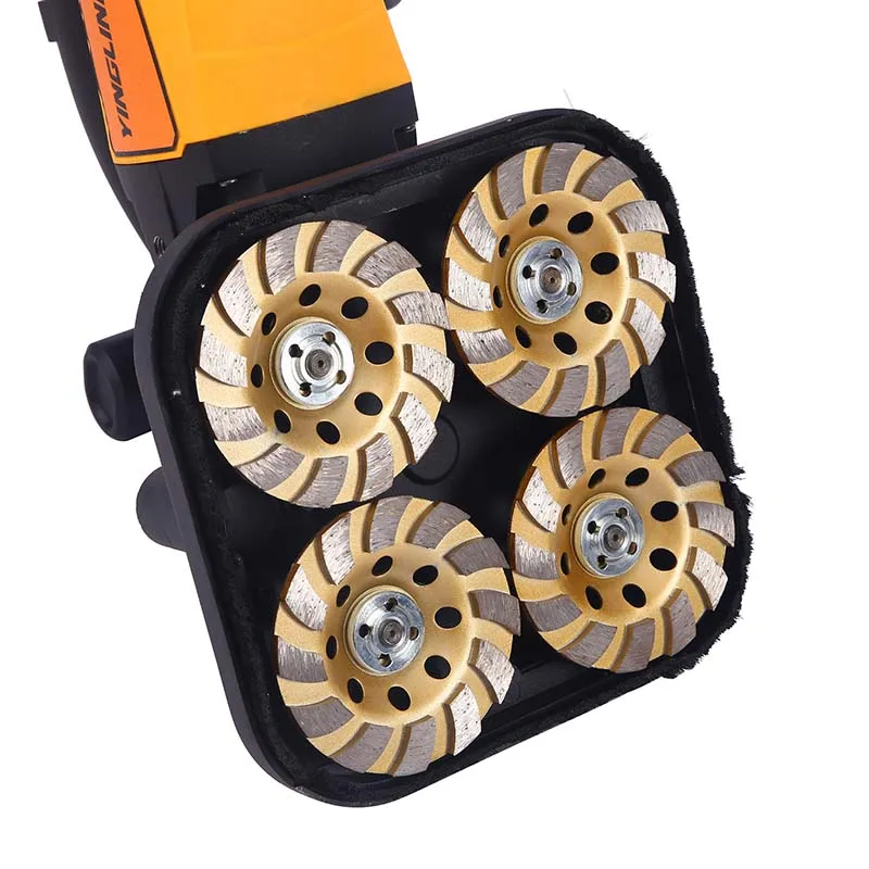 Automatic and Manual Concrete Floor Grinder Machine Used with Dust Vacuum for Construction Industries