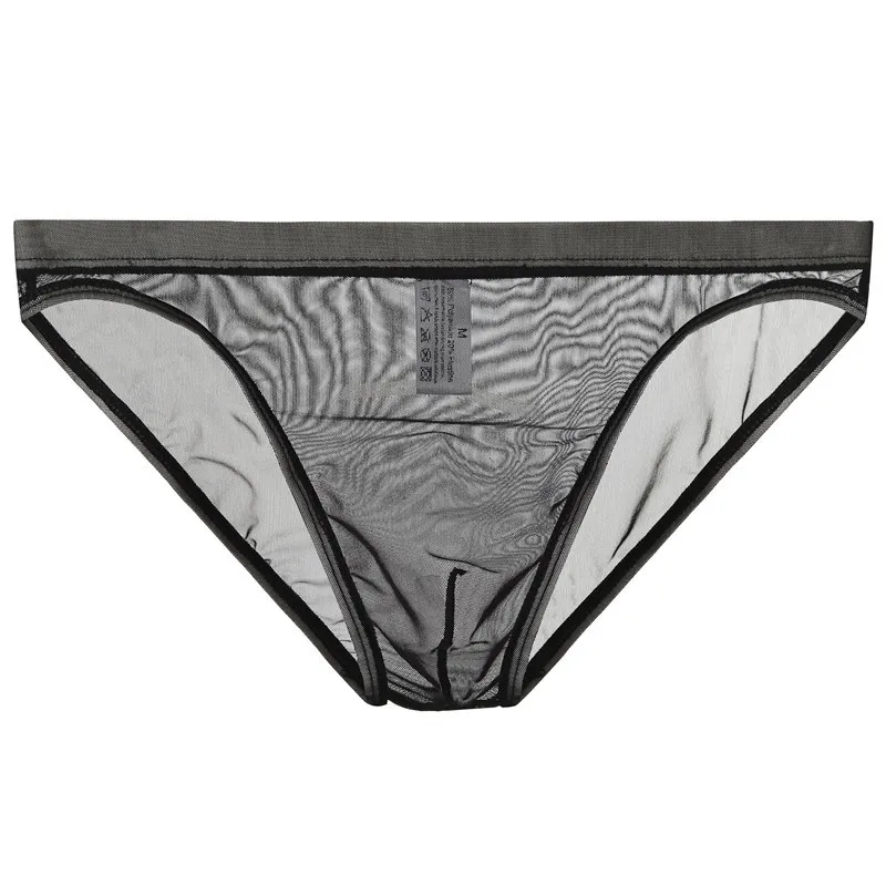

Nighttime Use Black Mens Panties Breathable Sexy Underpants For Men Low Rise Briefs Low Rise Underpants Regular Length
