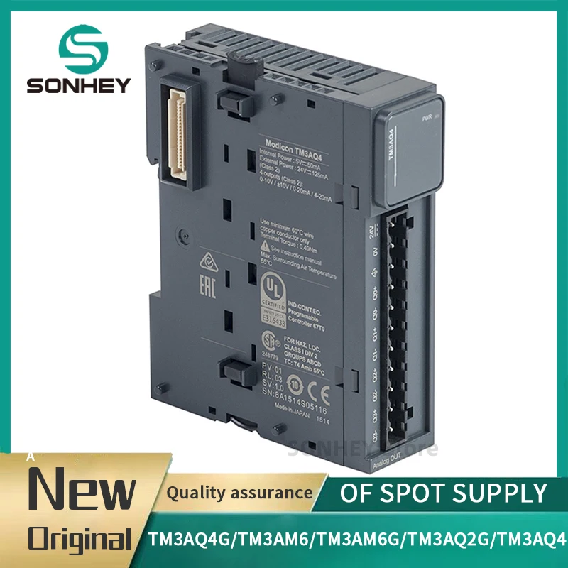 

Оригинальный аналоговый модуль ввода/вывода TM3AQ4G TM3AM6 TM3AM6G TM3AQ2G TM3AQ4 контроллер программирования цифровой модуль