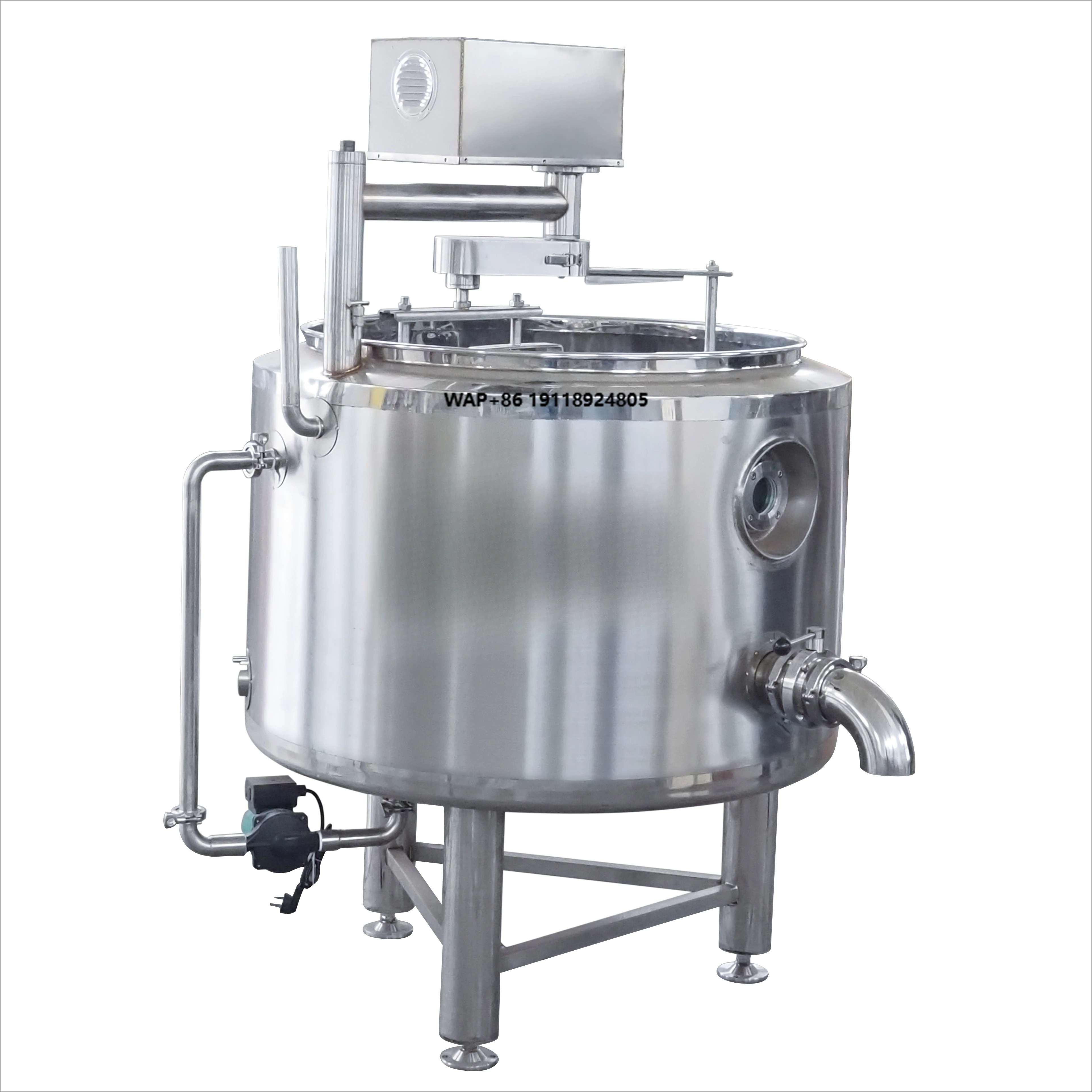 Máquina Procesadora de Queso y Mantequilla DIRECTAMENTE DE FÁBRICA, Línea de Procesamiento de Queso, Equipo de Producción de Queso Mozzarella