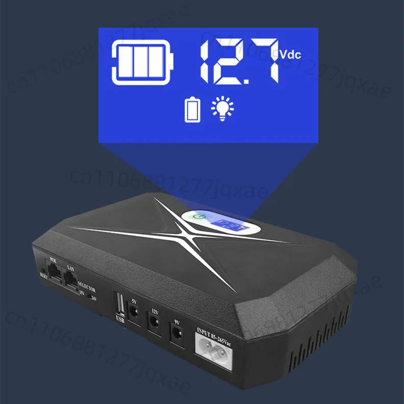 

POE5V9V12V camera uninterruptible power supply DC spare MINI UPS router built-in adapter