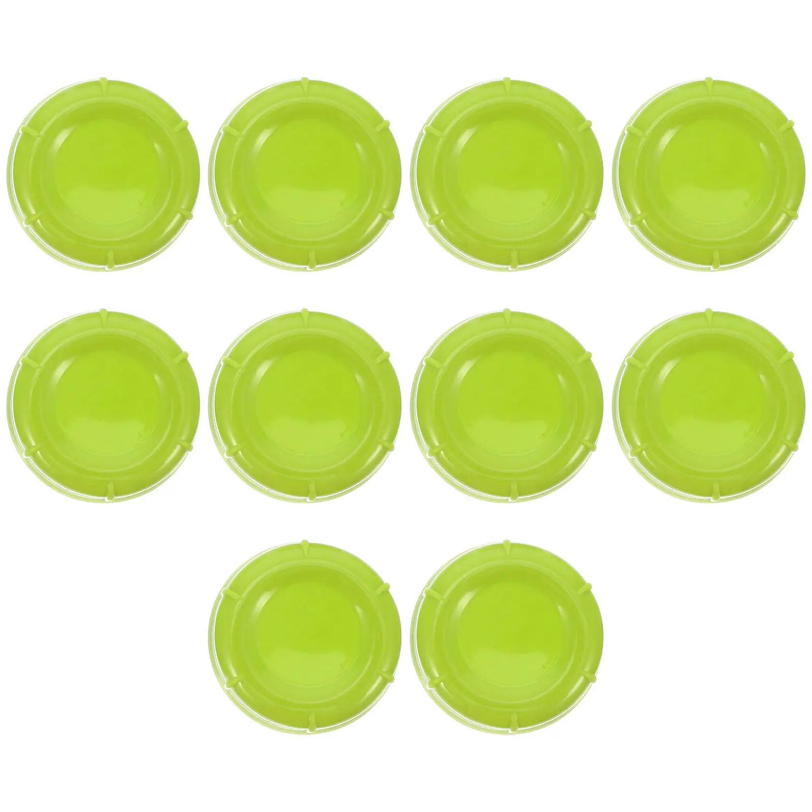 

10pcs Cap Wide Wide Neck Cap Neck Green Baby Bottle Lid Bottle Lid Leak Proof Milk Storage Travel Accessories