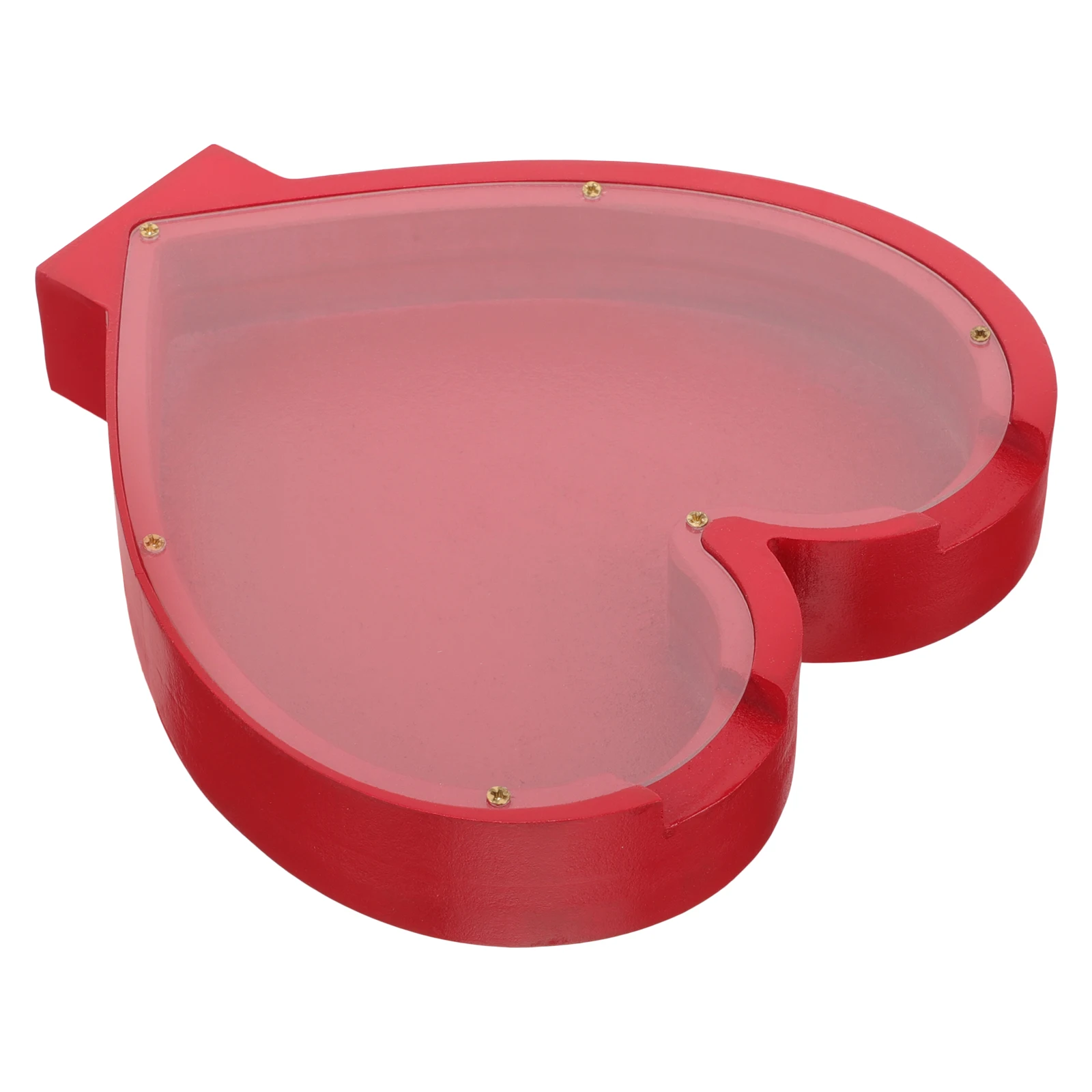 

1Pcs Adorable Heart Shaped Money Box Piggy Bank For Kids Family Cozy Savings Holder Home Ornament