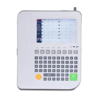 ECG electrocardiograph 12 leads 12 channel portable touch screen Electrocardiogram ecg mobile