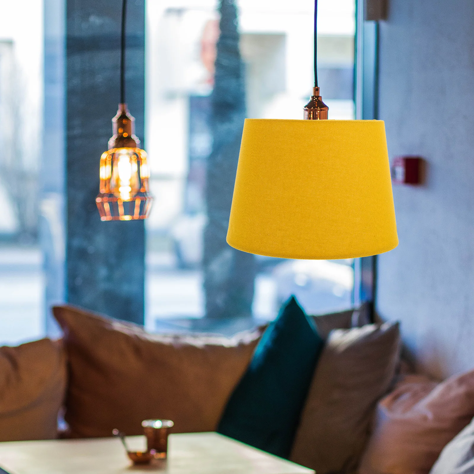 

Chinese Country Style Cloth Lampshade For Table Floor Wall Lights E27/E14 Replacement Shade Fabric Metal Light Cover Decorative