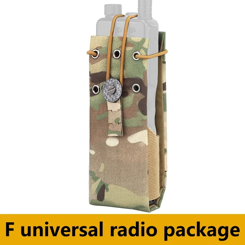 Camping Universal Radio Pouch MPU5 PRC163 152 148 PTT Holder Bag Walkie-talkie Storage Pack Multi functional Outdoor equipment