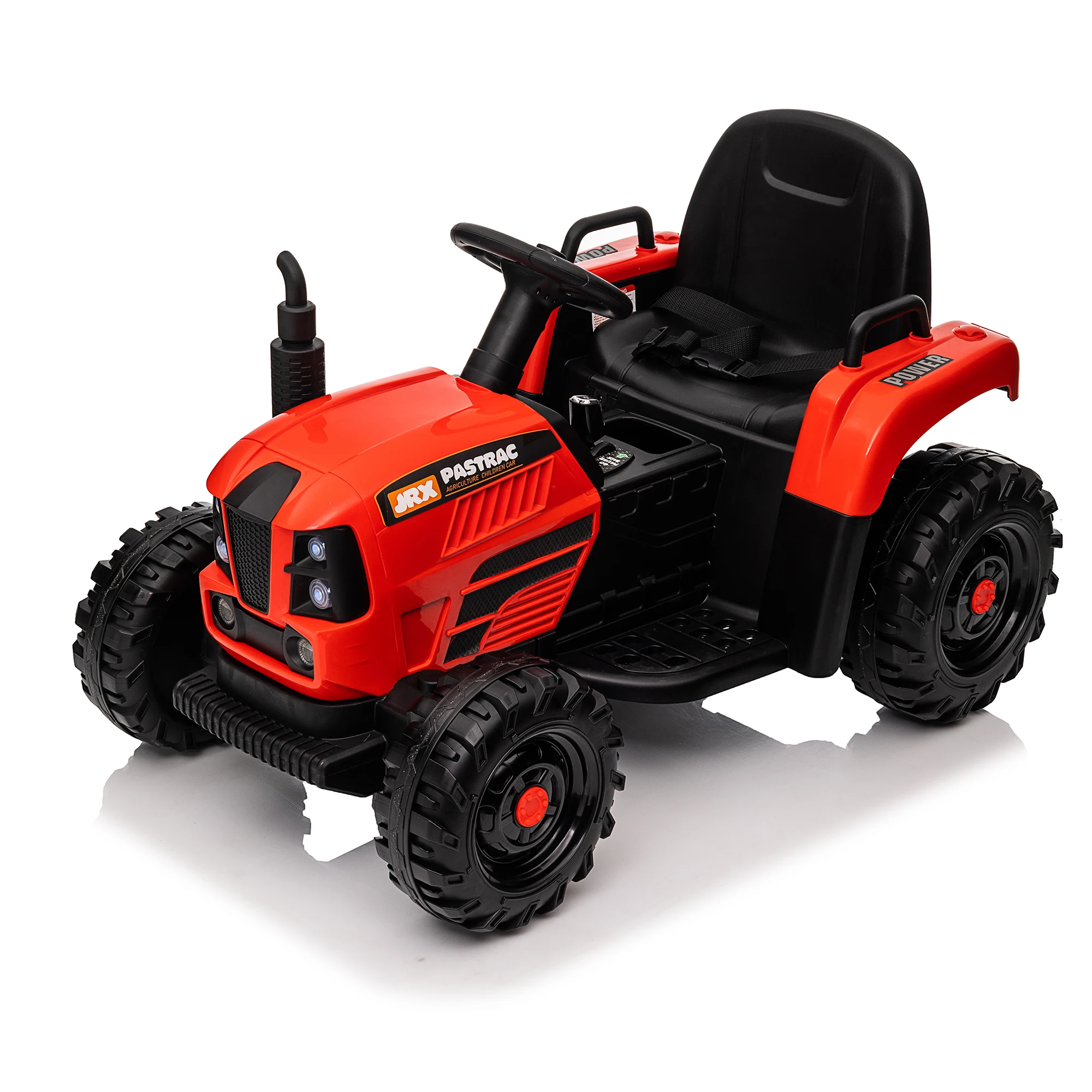 24V 400W Kids Ride-On Tractor + Trailer Toys Car Parent Remote 3-Speed LED USB/MP3/Bluetooth Power Display 2-Point Belt ﻿
