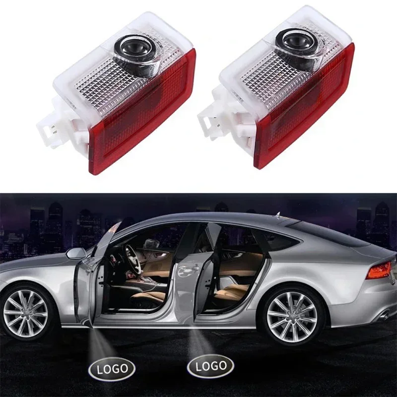 

New 2 PieceWelcome Light X166 W166 W164 V177 W176 W212 AMG GLA GLC Decorative LED Projector Light Laser Sign For Mercedes Benz