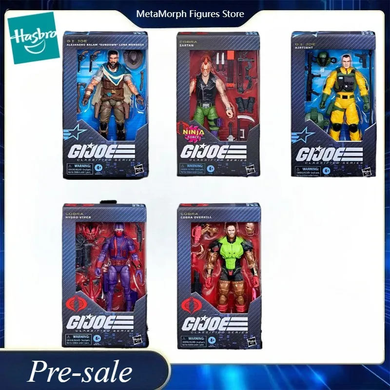 

Предзаказ: Оригинальный набор Hasbro G.I. Джо Александро Балам "Sundown" Луна Мендоза/Кобра Оверкил/Ниндзя Форс Зартан/Гидро-Вайпер/Эйртайт