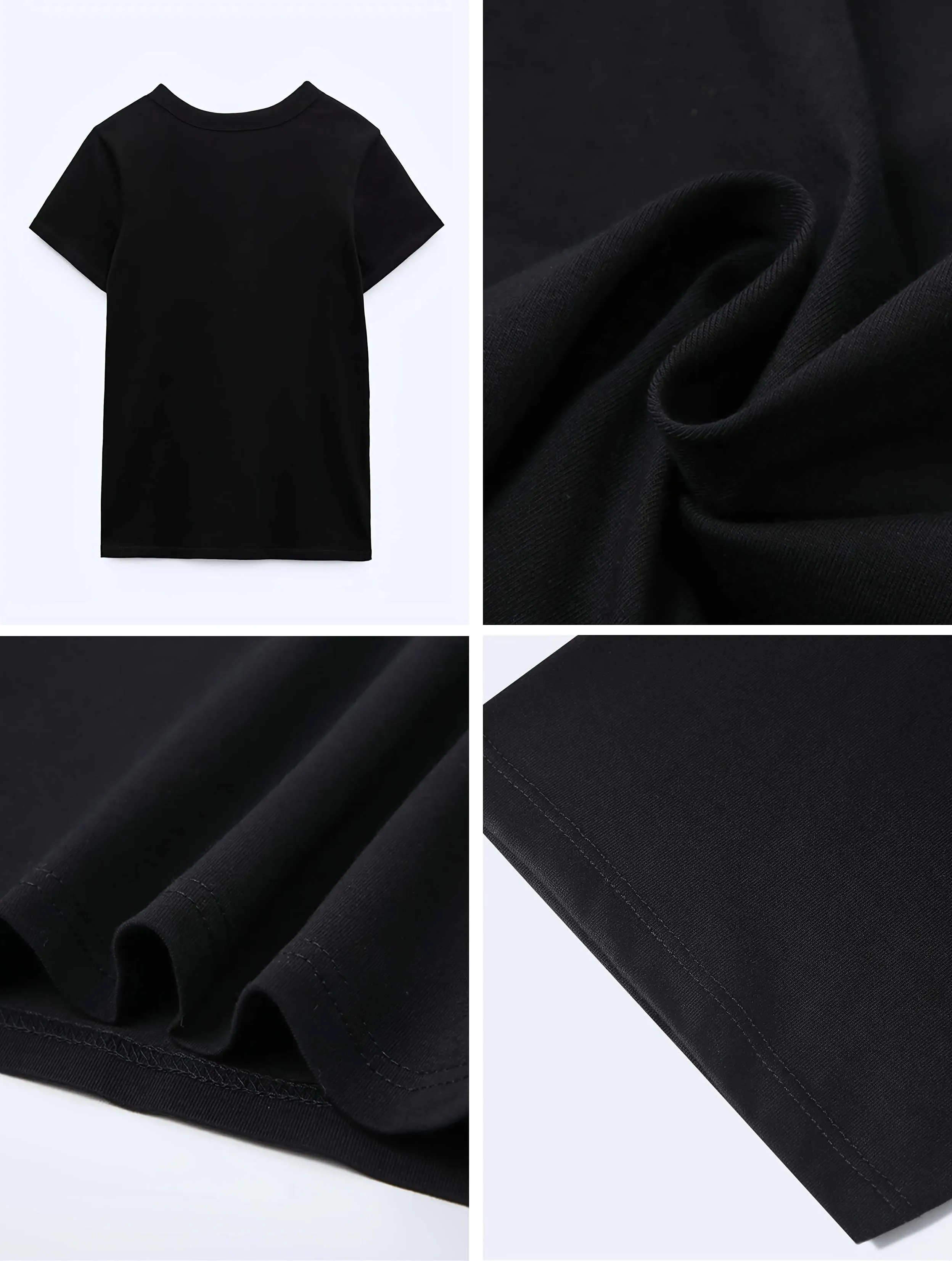 جديد رسالة تي شيرت مطبوع للنساء موضة عادية النسخة الكورية تي شيرت للنساء الجولة الرقبة Harajuku Y2K تي شيرت #5