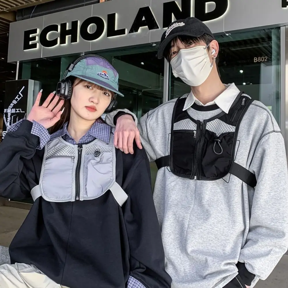 

with Pockets Reflective Running Vest Pack Waterproof Adjustable Running Hydration Vest Bag Convenient Multifunctional