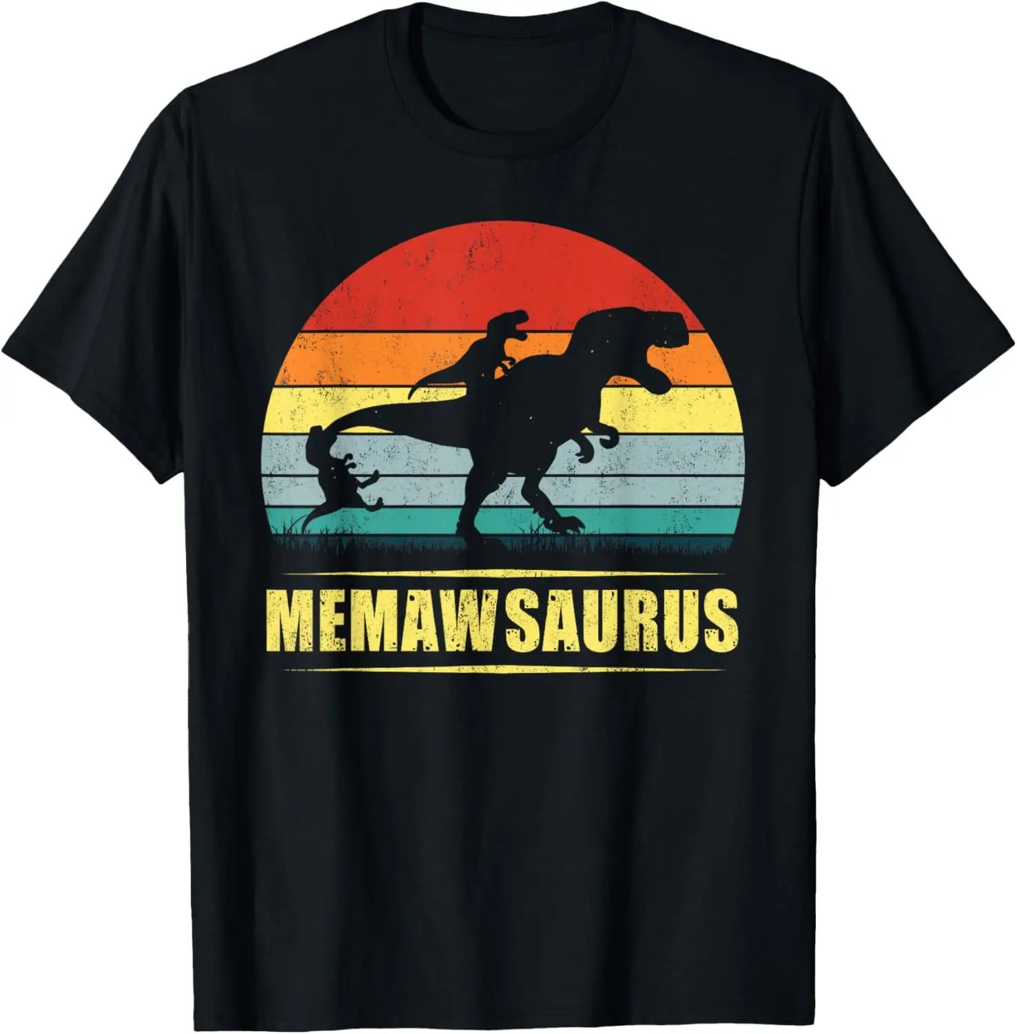 

Забавная футболка Memaw Saurus T Rex с динозавром ко Дню матери
