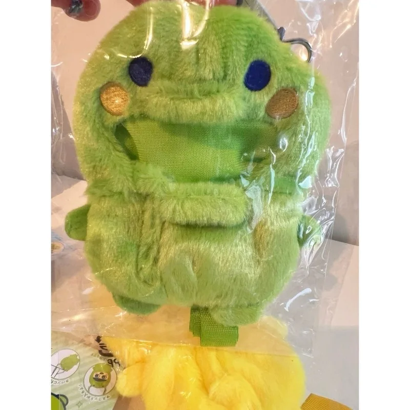 귀여운 만화 인형 가방 플러시 장난감 타마고치 마메지리 교체 인형 옷 귀여운 어린이 백팩 장난감 및 취미 봉제 동물