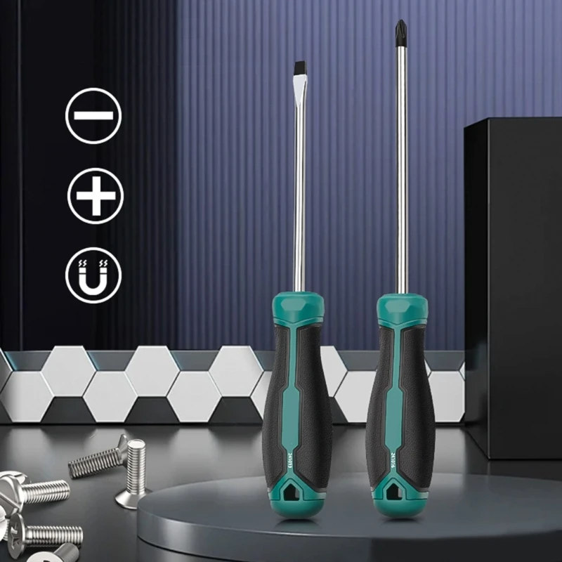 Tuốc nơ vít 6mm Crosses Tuốc nơ vít đầu Tuốc nơ vít phẳng Tuốc nơ vít từ tính