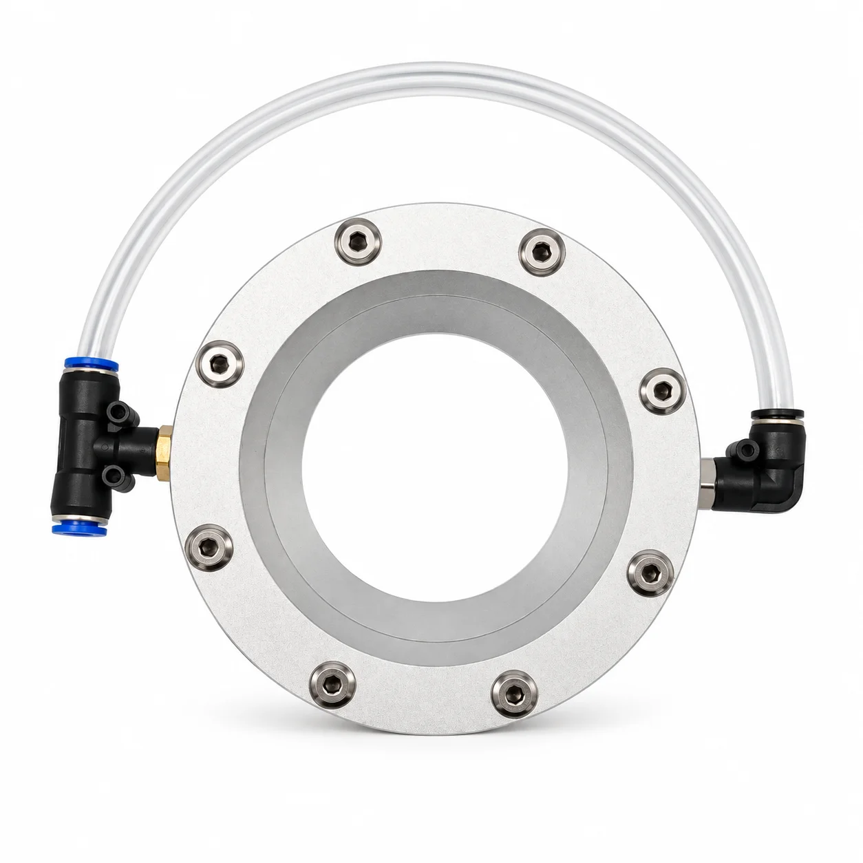 Pneumatic Air Circular Knife Alu. Alloy Compressor Annular Ring Air Knife, Circular Wind Knife Air Washer Air Ring