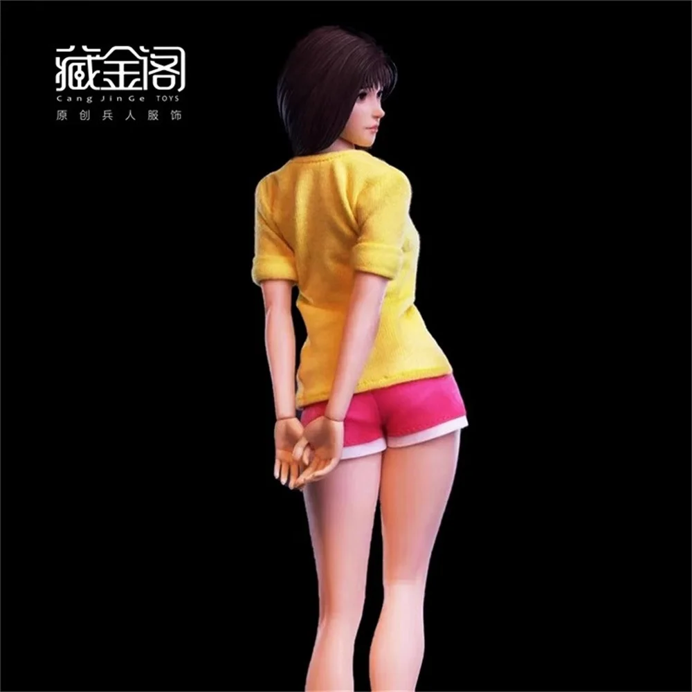 

1/6th NOVA Basketball Cartoon Female Girl Qing Zi Only the Tops Pant No Body For 12" Action Figure Scene Component DIY