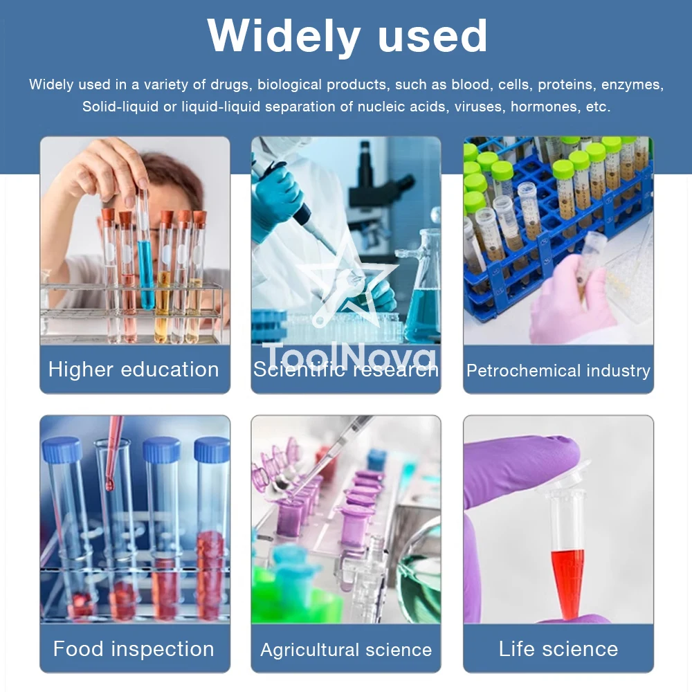 Hot-selling laboratory centrifuge, low-speed 10ml * 6 tube, desktop centrifuge, stable laboratory desktop centrifuge with timing