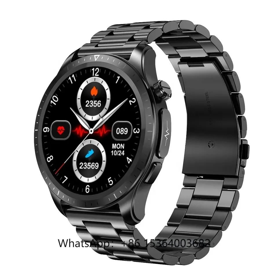 

1.39 Inch ECG Blood Pressure Health Smart Watch E420 Thermometer Weather Display Real Time Monitor Fashion Watches