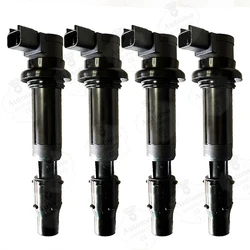 4X F6T553 Ignition Coil For Triumph Daytona STREET TRIPLE 675 Tiger 800 XRT XCA XR Explorer 1200 KAWASAKI NINJA ZX6R ZX636 ZX600