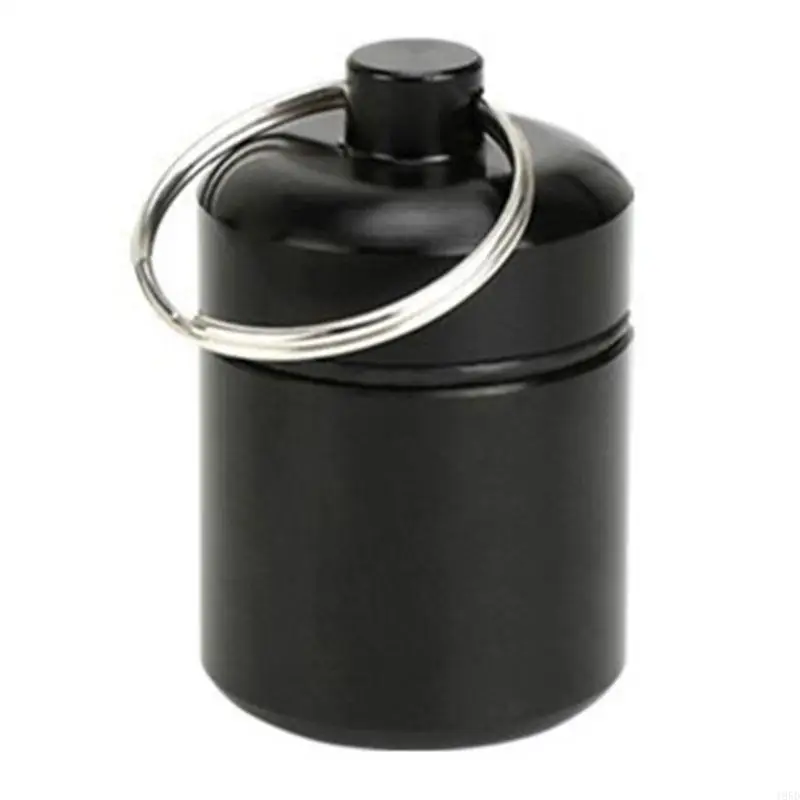 키체인 귀마개 보관 케이스 지갑 방수 금속 상자에 대 한 알루미늄 합금 보관 용기