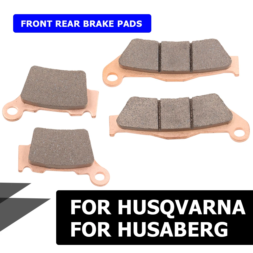 Front Rear Brake Pads For Husqvarna FC FE TC TE 85 125 250 300 350 450 2014 2015 2016 2017 2018 2019 2020 2021 2022 Accessories