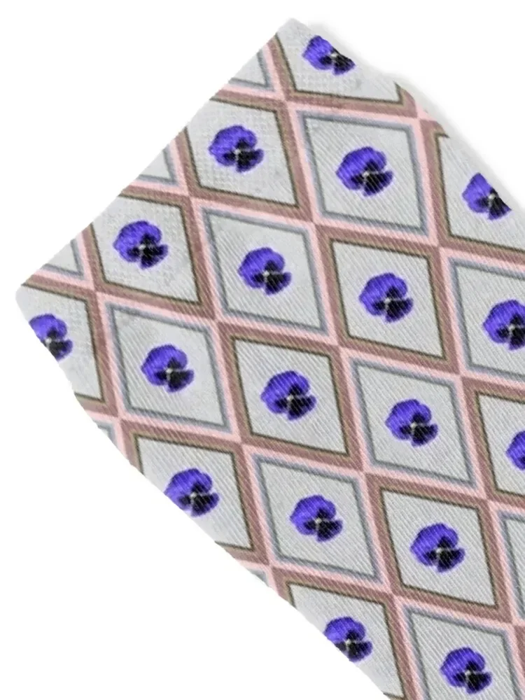 Pansy Socks anti slip football aesthetic Thermal man winter floor Mens Socks Women's