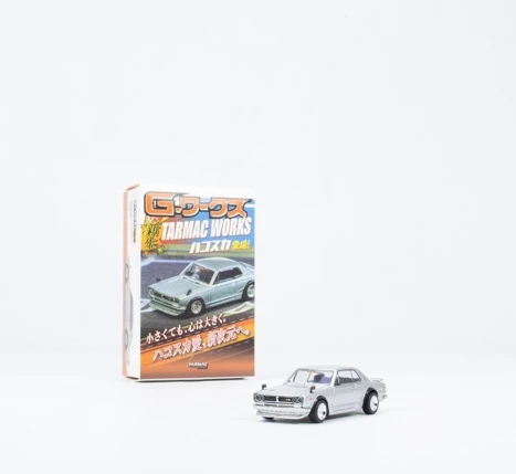 Tarmac Works 1:64 2000 (KPGC10) Silver Special edition Model Car