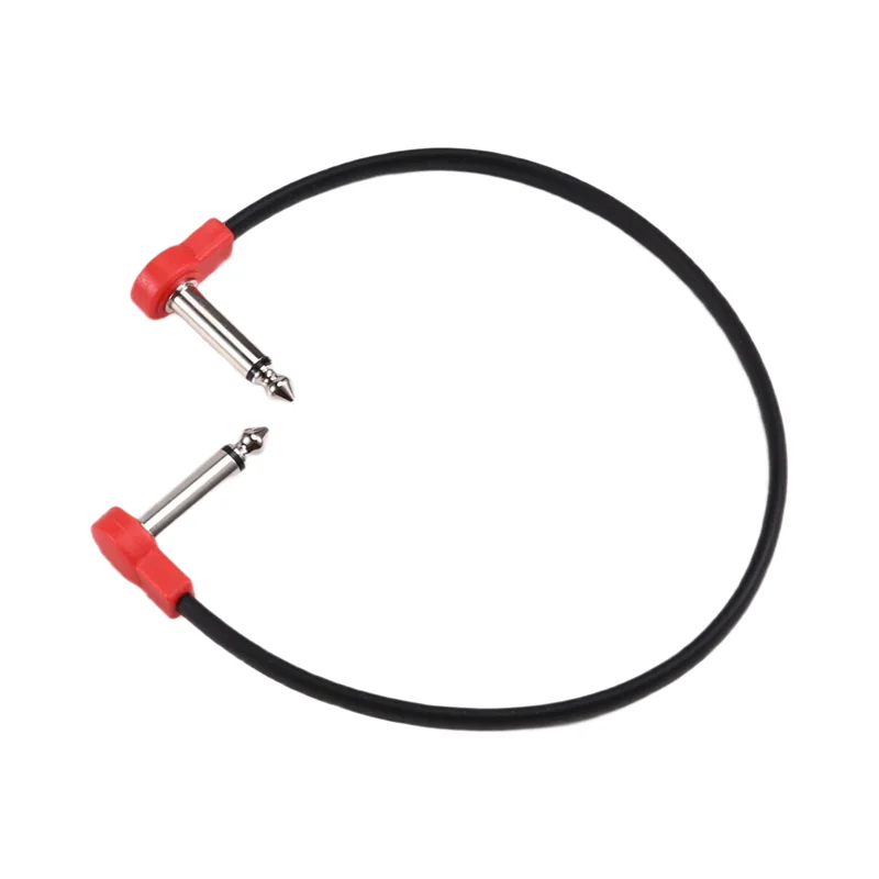 A51Q-30Cm كابل دواسة الجيتار 6.35 مللي متر تأثير دواسة كابل دواسة بقع كابل تأثير بقع كابل