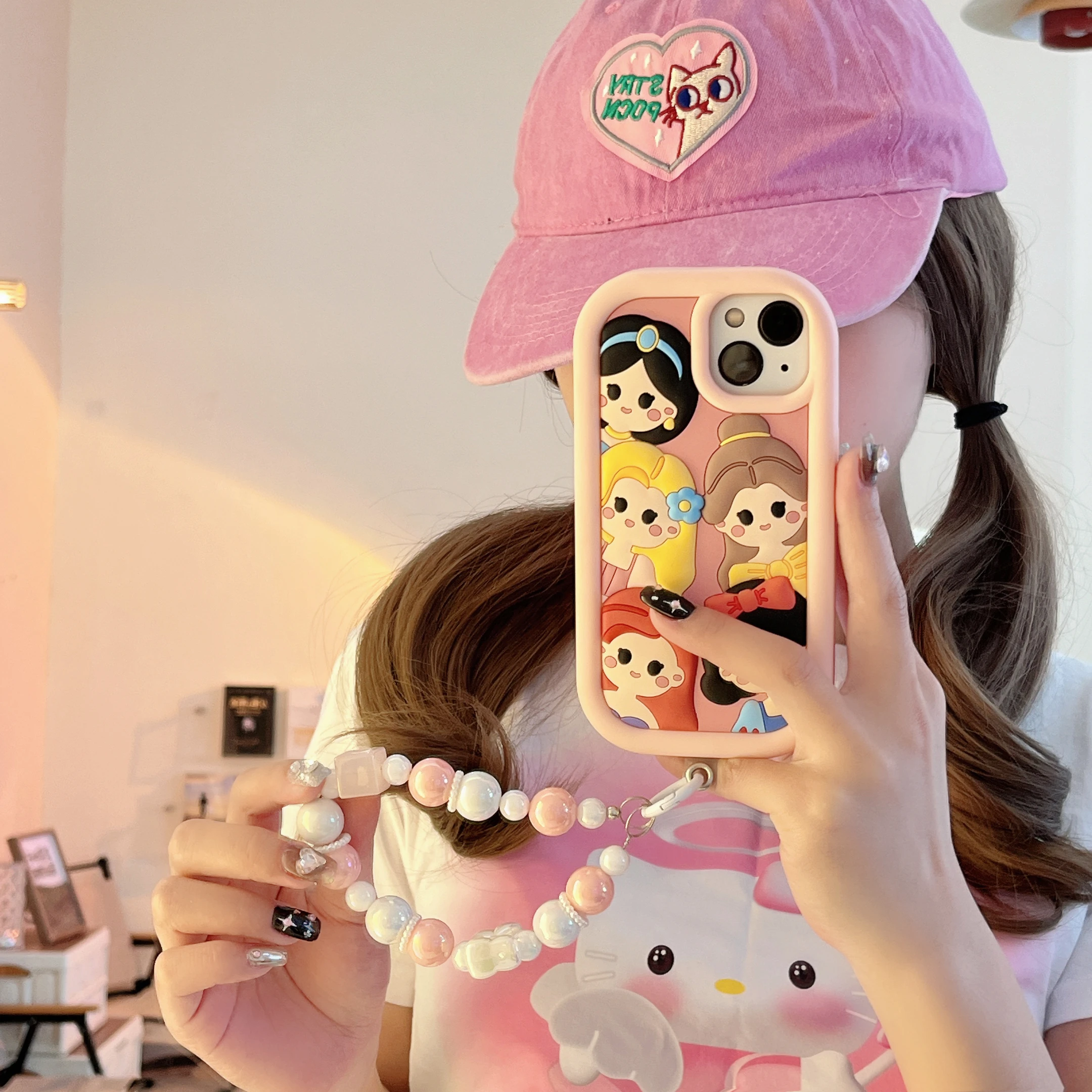 Princess Collection Series Phone Case Suitable for iPhone 11 12 13 14 Pro Max Phone Case Fashion Silicone Soft Cover