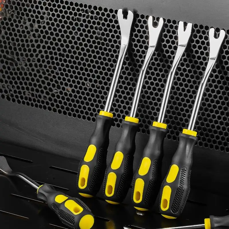 1 szt. Ściągacz do gwoździ, narzędzia do podważania, śrubokręty typu UV, wykrętak do gwoździ, narzędzie do usuwania gwoździ do napraw domowych, akcesoria warsztatowe, narzędzie ręczne.