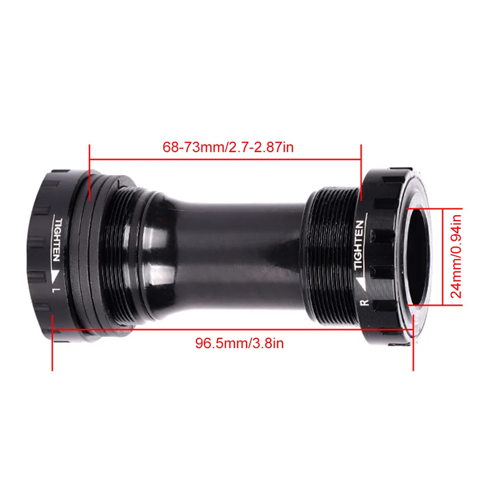 SM-BB52 Bottom Bracket Deore M6100 Series Threaded Hollowtech Ii 68/73 Mm Shell Width - Trekking Original Parts